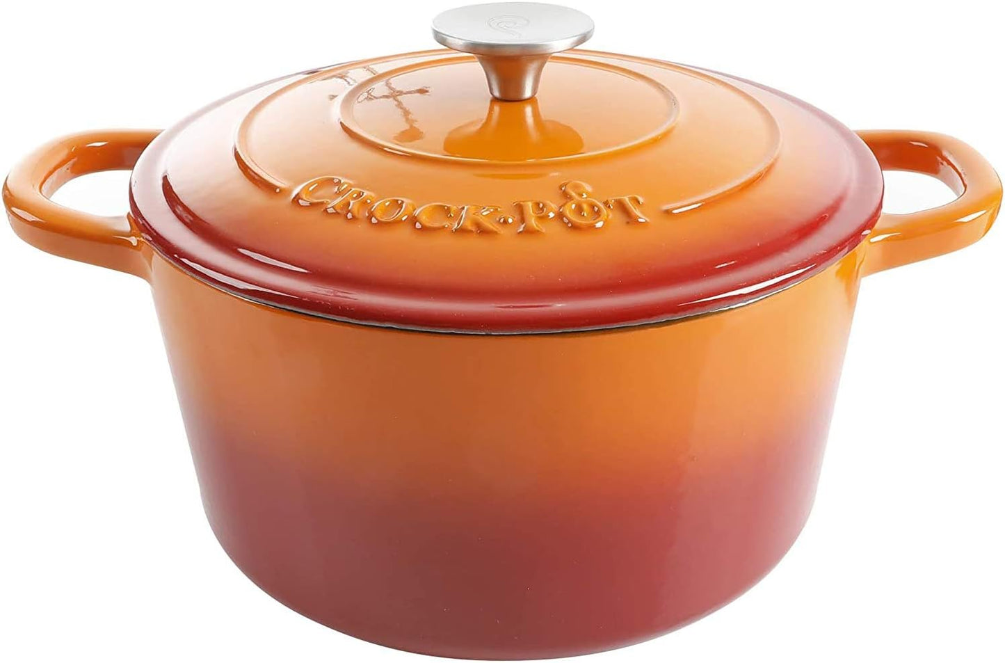 Crock-Pot 3 Quart Enameled Cast Iron Dutch Oven – Aqua - Select fl1v6s