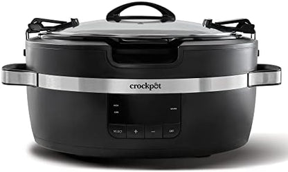 Crock-Pot Thermoshield 6 Quart Slow Cooker with Carry Handles - Select xkrllq