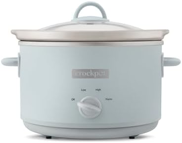 Crock-Pot 4.5 Quart Manual Slow Cooker – Macaroon Blue - Select zeawk1