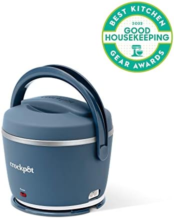 Crock-Pot Electric Lunch Box Food Warmer 20oz – Faded Blue - Select i8buqs