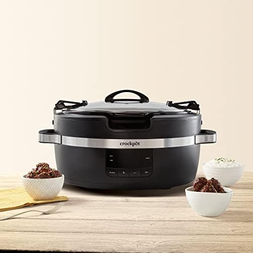Crock-Pot Thermoshield 6 Quart Slow Cooker with Carry Handles - Select xkrllq
