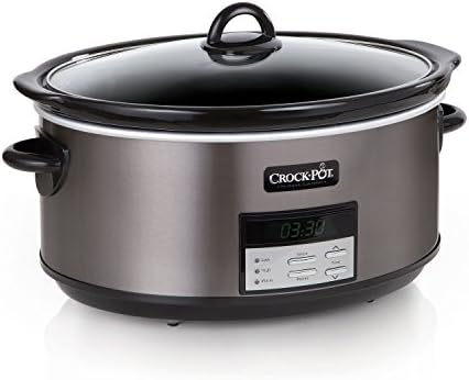 Crock-Pot 8 Quart Programmable Slow Cooker with Auto Warm - Select 9ekihp