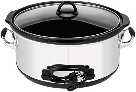 Crock-Pot 7 Quart Programmable Slow Cooker – Polished Platinum - Select 3xtarv