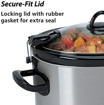 Crock-Pot Cook & Carry 6 Quart Portable Slow Cooker - Select knwcog