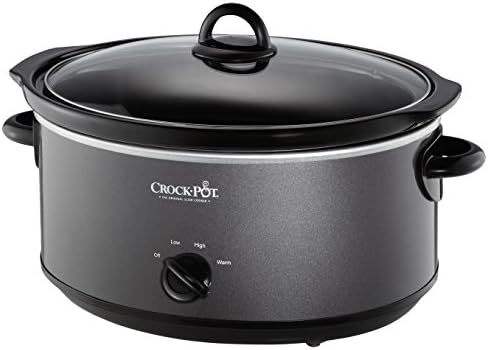 Crock-Pot 7 Quart Slow Cooker – Charcoal - Select 121qsz