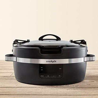 Crock-Pot Thermoshield 6 Quart Slow Cooker with Carry Handles - Select xkrllq