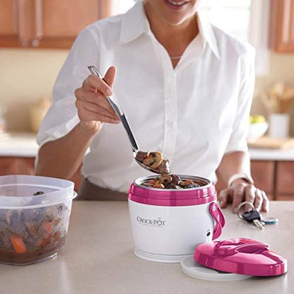Crock-Pot Lunch Crock Portable Food Warmer 20oz – Pink - Select mm6eal