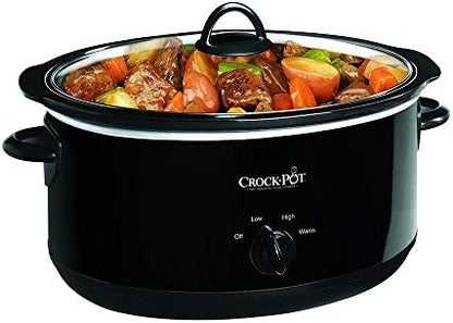 Crock-Pot 8 Quart Manual Slow Cooker – Black - Select 1pwxky