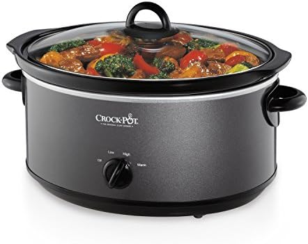Crock-Pot 7 Quart Slow Cooker – Charcoal - Select 121qsz