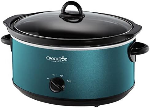 Crock-Pot 7 Quart Manual Slow Cooker – Turquoise - Select ovuigf