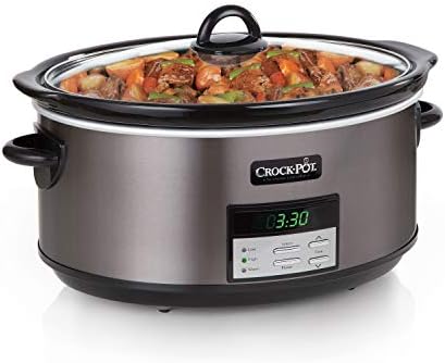 Crock-Pot 8 Quart Programmable Slow Cooker with Auto Warm - Select 9ekihp
