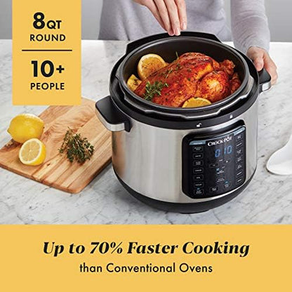 Crock-Pot 8 Quart Express Crock Multi-Use Pressure Cooker - Select 5ww7qs