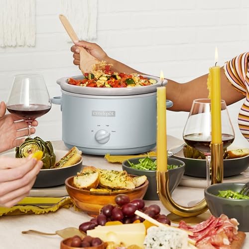 Crock-Pot 4.5 Quart Manual Slow Cooker – Macaroon Blue - Select zeawk1