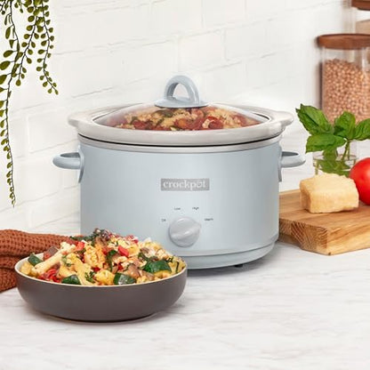 Crock-Pot 4.5 Quart Manual Slow Cooker – Macaroon Blue - Select zeawk1