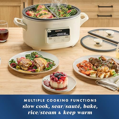 Crock-Pot MultiMeal Multicooker with Programmable Slow Cooker - Select l4upw9