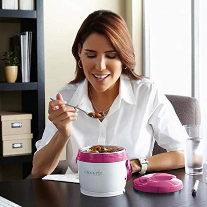Crock-Pot Lunch Crock Portable Food Warmer 20oz – Pink - Select mm6eal