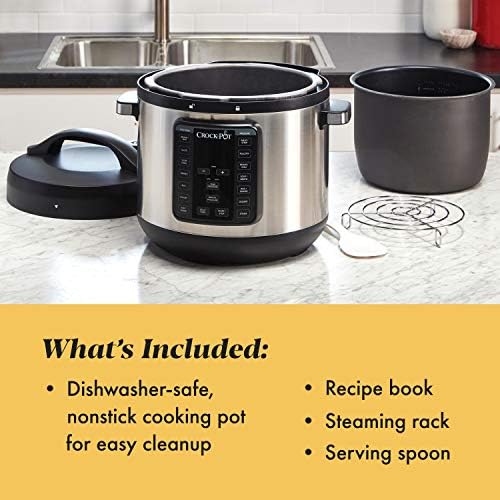 Crock-Pot 8 Quart Express Crock Multi-Use Pressure Cooker - Select 5ww7qs