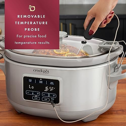 Crock-Pot 7 Quart Programmable Cook & Carry Slow Cooker - Select fatti7