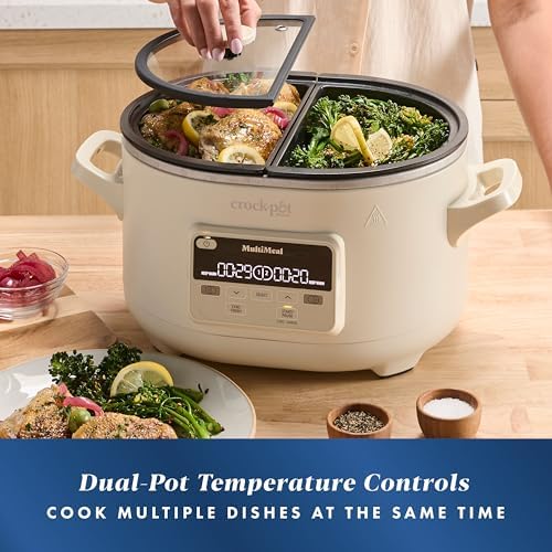 Crock-Pot MultiMeal Multicooker with Programmable Slow Cooker - Select l4upw9