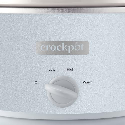 Crock-Pot 4.5 Quart Manual Slow Cooker – Macaroon Blue - Select zeawk1