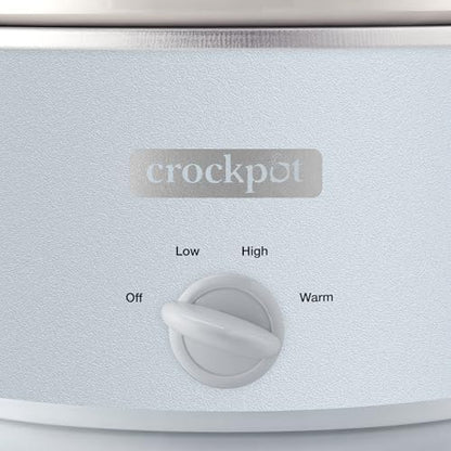 Crock-Pot 4.5 Quart Manual Slow Cooker – Macaroon Blue - Select zeawk1