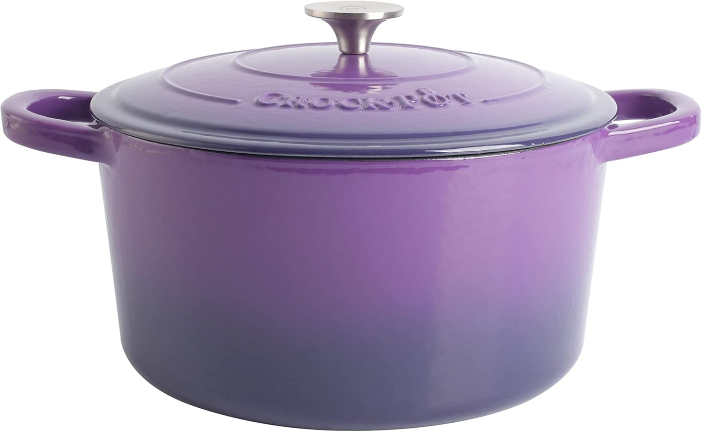 Crock-Pot 3 Quart Enameled Cast Iron Dutch Oven – Aqua - Select fl1v6s