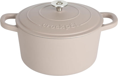 Crock-Pot 3 Quart Enameled Cast Iron Dutch Oven – Aqua - Select fl1v6s
