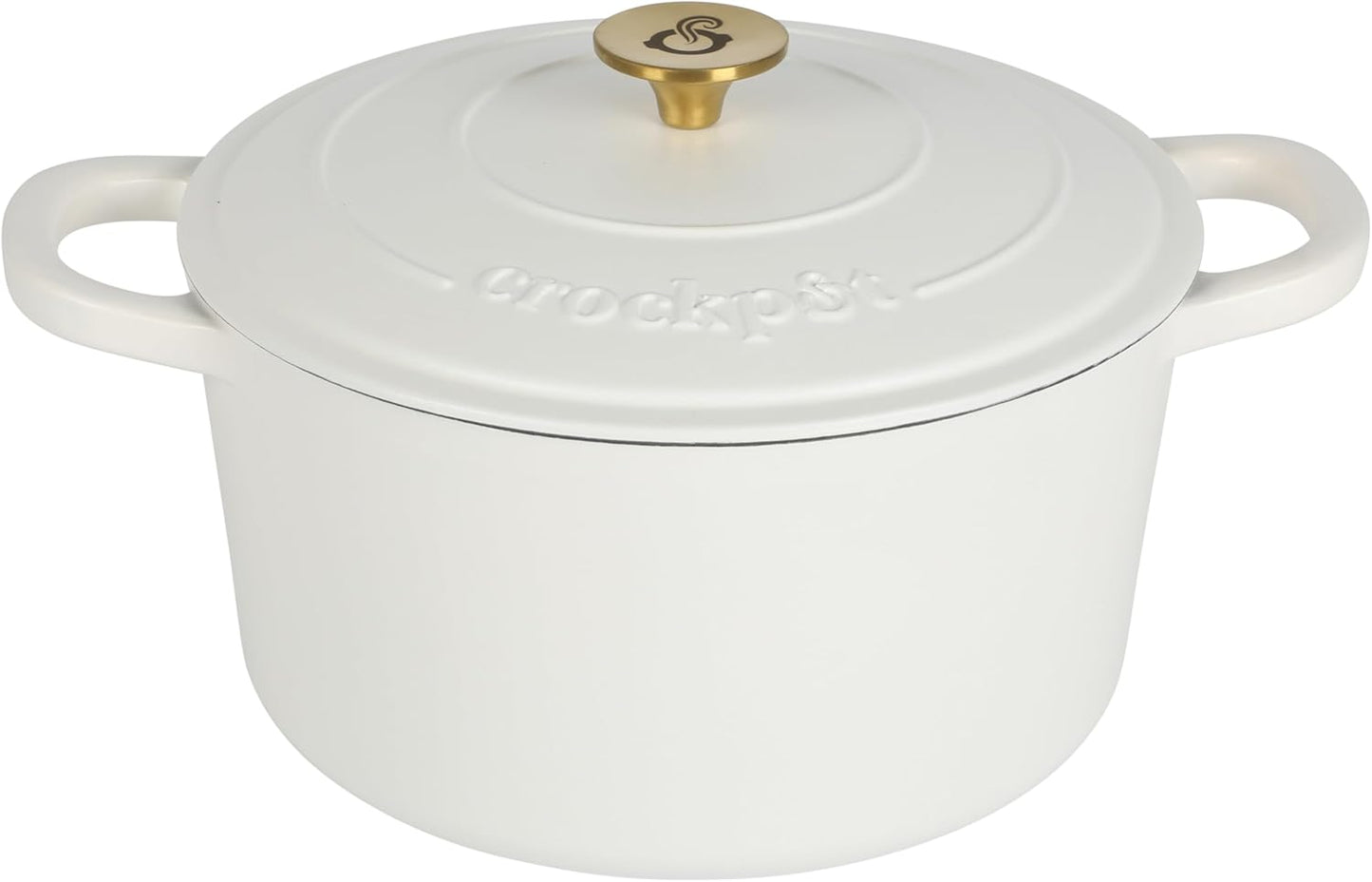 Crock-Pot 3 Quart Enameled Cast Iron Dutch Oven – Aqua - Select fl1v6s