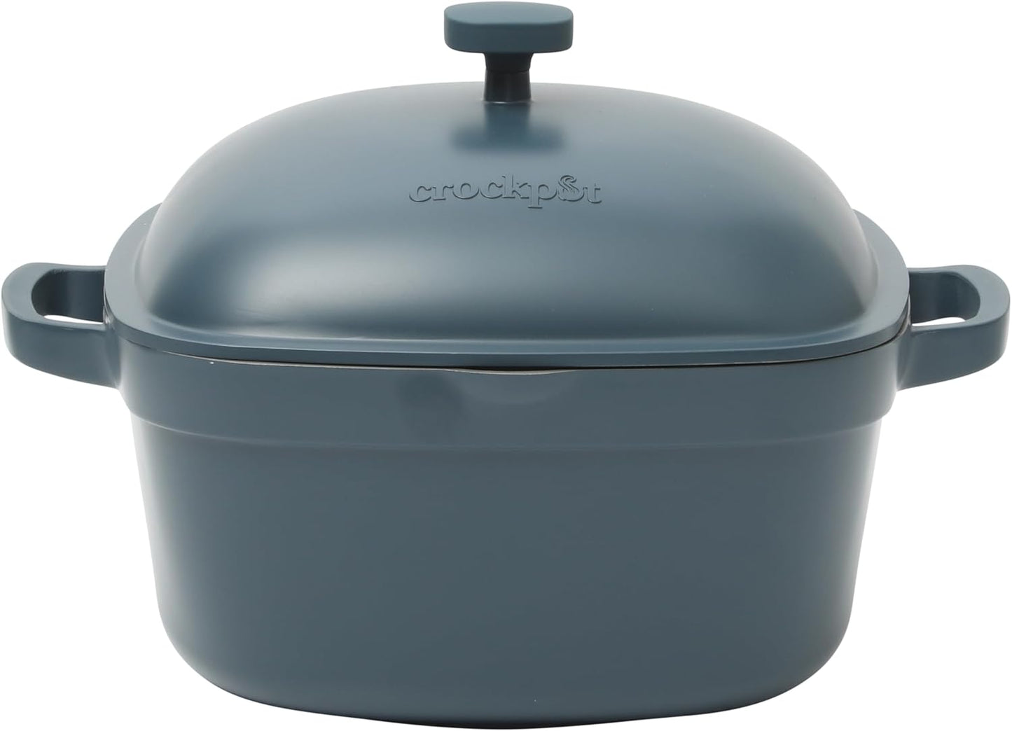 Crock-Pot 3 Quart Enameled Cast Iron Dutch Oven – Aqua - Select fl1v6s