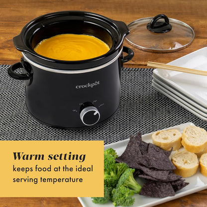 Crock-Pot 2 Quart Mini Slow Cooker – Classic Compact Cooker - Select 0esxrm